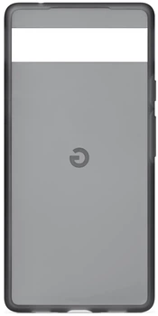 Противоударный оригинальный чехол Official Original Soft Shell Case для Google Pixel 6a (6.1") Charcoal GA03706