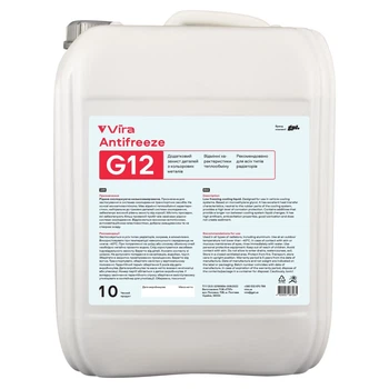 Жидкость охлаждающая VIRA -40 °C G12 красная 10 л