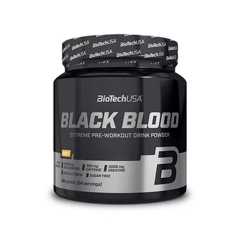 Передтренувальний комплекс BioTech Black Blood NOX, 340 грам - Апельсин