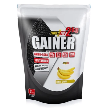 Гейнер Power Pro Gainer, 2 кг - Банан