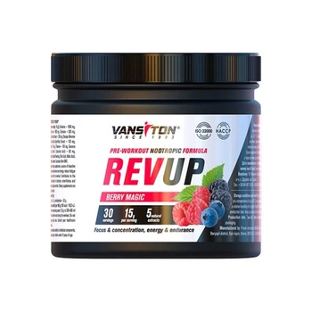 Передтренувальний комплекс Vansiton RevUp, 450 грам - Ягоди