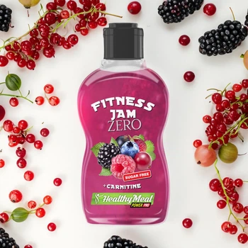 Фітнес джем Power Pro Fitness Jam Zero Sugar Free, 200 грам - Лісові ягоди з карнитином