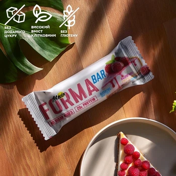 Батончик FitWin Forma Bar 33%, 60 грам - Малиновий чизкейк