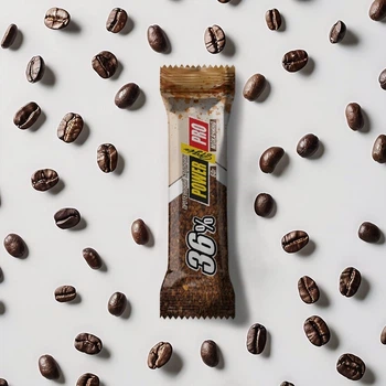 Батончик Power Pro Protein Bar 36%, 60 грам - Моккачино