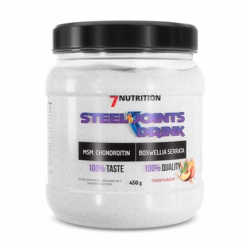 Препарат для суглобів і зв'язок 7 Nutrition Steel Joint Drink, 450 грам - Персик