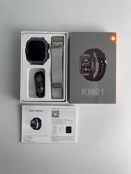 Умные смарт-часы Smart Expert Nano Steel KM01