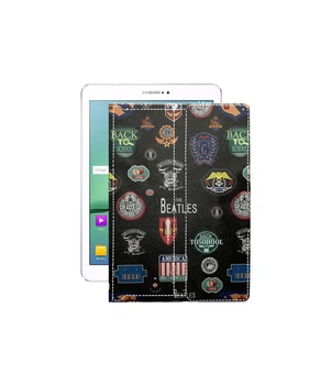 Чохол з екошкіри для планшету Samsung Galaxy Tab S2 9.7 2016 (T819) Бітлз