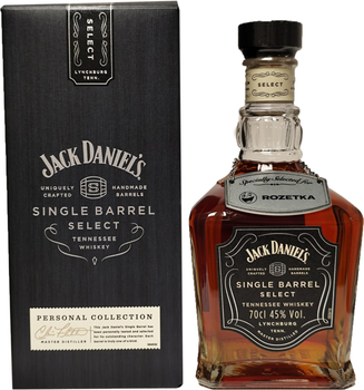Теннессі Віскі Jack Daniel's Single Barrel 0.7 л 45% в подарунковій упаковці (5099873218228)