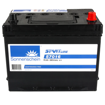 Автомобільний акумулятор SONNENSCHEIN JIS 12V 70AH 560A R[+] 270х173х222 Sonnenschein (57016)