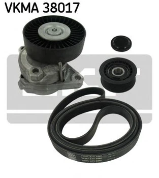 Роликовий модуль натягувача ременя (ролик, ремінь) SKF (VKMA38017)