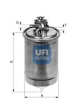 Паливний фільтр UFI (2439100)