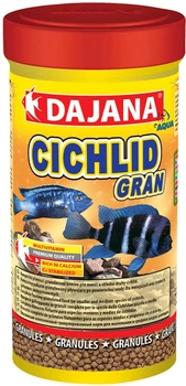 Корм для маленьких и средних цихлидов в гранулах Dajana Cichlid Gran 250 мл/120 г (8594000250302)