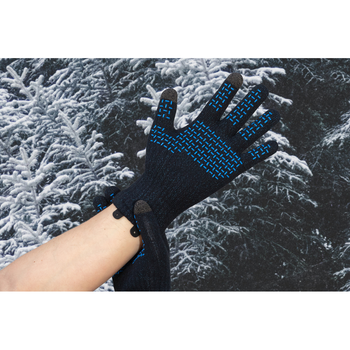 Рукавички водонепроникні Dexshell ThermFit 3.0 Gloves, темно-блакитні, розмір XL