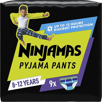 Підгузки - трусики Pampers Ninjamas Boy 8-12 років (27-43 кг) 7 x 9 шт (8006540630617/7)