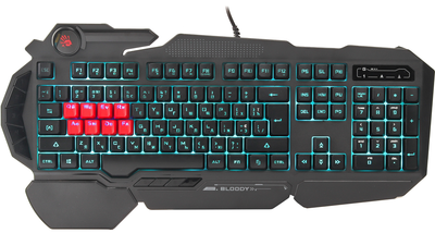 Клавиатура A4tech Bloody B318 LK RGB USB Black