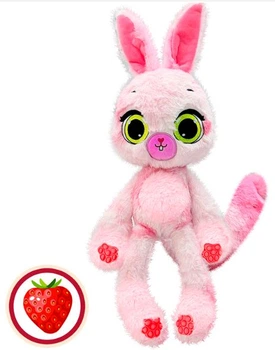 Мягкая игрушка с ароматом Bubble Pops мини. Клубничный зайчонок (34 см) Bubble Pops 2312004/4