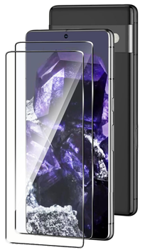 Защитное стекло 2шт CDK для Google Pixel 8 Pro| 3D Full Glue (017291) (black)