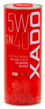Моторное масло XADO Red Boost 5W-40 SN 1 л (ХА 26169)