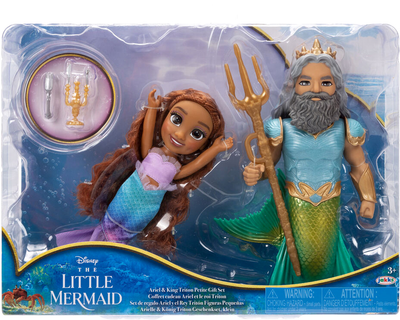 Набор кукол Jakks Pacific Disney Little Mermaid Ariel & Triton (0192995227361)