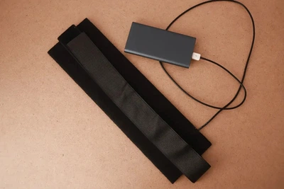 Грелка-пояс переносна від Power Bank ТРІО 05003 5В, 12х40 см, 10 Вт Black
