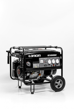Генератор бензиновий Loncin LC 6500DC 5.5 kW 230 V, однофазний, ручний стартер.
