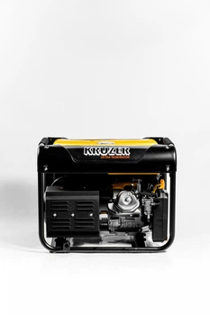Генератор трифазний Kruzer THT 9000E 7.5 kW 400/230 V, бензиновий, ручний + електричний стартер.