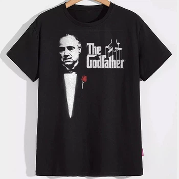 Чоловіча футболка The Godfather art PG07948 goodreclama L Чорний