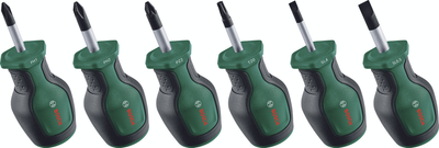 Набор короткий отверток Bosch 6 шт 1600A032RU