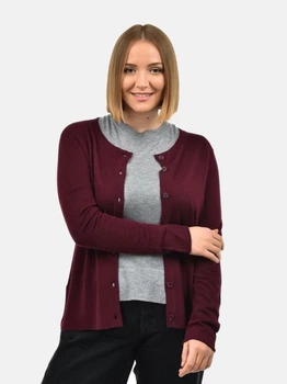 Кардиган Broadway 10160586 S (101458S) Бордовый