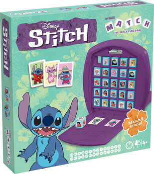 Настільна гра Winning Moves Top Trumps Match: Disney Stitch Ліло і Стіч (WM04815-ML1-6)