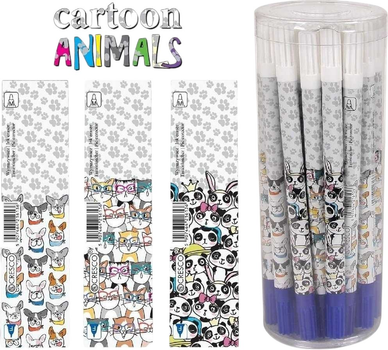 Zestaw korektorów Cresco GoPen Cartoon Animals 30 szt (5907464217386)