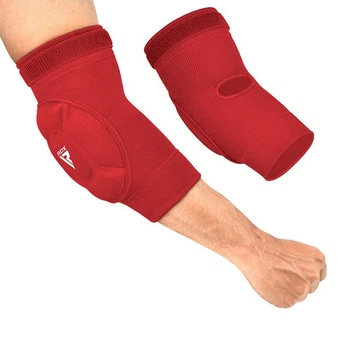 Налокотники спортивные RDX Hosiery Elbow Foam с пеной Max-Shock XL Красные(PP_A45F8A7BC761)