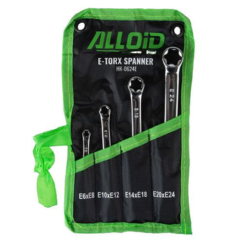 Набір ключів TORX E06xE24 Alloid НК-0624Е