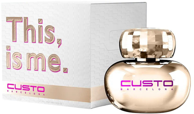 Woda perfumowana damska Custo Barcelona This Is Me 100 ml (8437014528473)