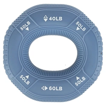 Эспандер кистевой кольцо с тройной нагрузкой SP-Sport 0649 нагрузка 40-50-60LB Light Blue