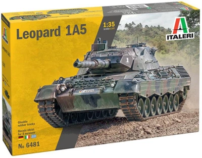 Збірна модель 1/35 Німецький танк Leopard 1 A5 Italeri 6481