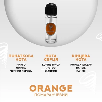 Аромат Hurricane Orange для автомобільного електронного дифузору