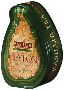 Чай зеленый рассыпной Basilur Остров Цейлон Зеленый 100 г (4792252100824)