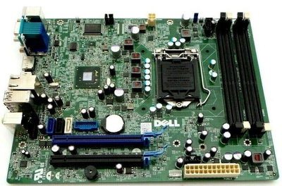 Материнская плата s1155, Dell Optiplex 7010 (4xDDR3, Intel Q77, PCI-Ex16x2, VGA, 2xDPort, mATX) Б/У