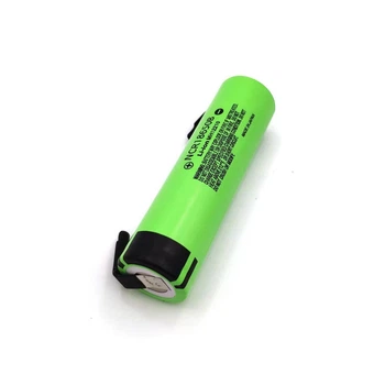 Аккумулятор NCR18650B 3400mAh Li-ion 3,7V с выводами под пайку (1 шт.) [NCR18650B-DIY] Gamma