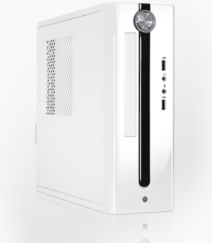 Корпус Chieftec FI-01W 250W, 265x90x270, БП 250w (нижний, 24+4 pin), Mini-ITX Б/У