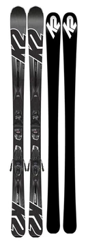 Лижі гірські комплект K2 KONIC 75+M2 10 QUIKCLIK 170см Black/grey (10C0009.272.1+10B1013.172.1)