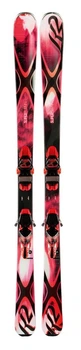 Лижі гірські комплект K2 Superburnin+MOD 11.0 TC ERC 146см Red/black (1030101.150.1+1031008.150.1)