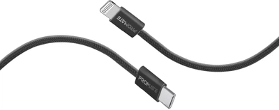 Кабель Promate EcoLine-Ci120 USB-C to Lightning 27W Power Delivery 1.2 м Black (ecoline-ci120.black)
