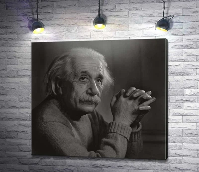 Картина ArtPoster Портрет Альберта Ейнштейна 50x46 см Модуль №1 (005324)