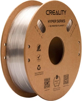 Пластик Creality Hyper PETG Filament для 3D принтера 1 кг 1.75 мм Прозрачный (3301030042)