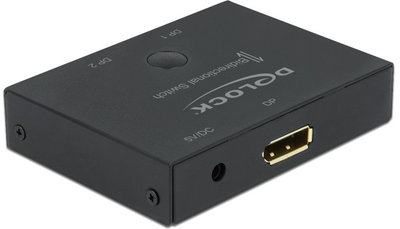 KVM-перемикач Delock DisplayPort KVM Switch 8K 30 Hz (4043619114788)