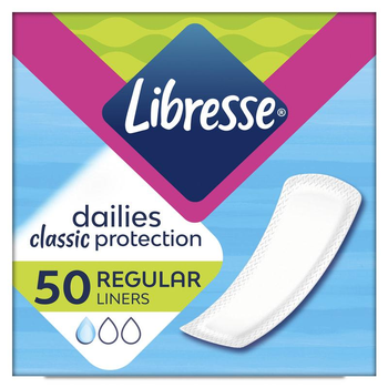 Прокладки щоденні Libresse Classic Regular 50 шт (7322540157093)