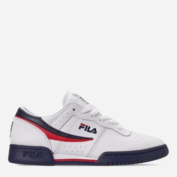Мужские кеды кожаные низкие Fila Original Fitness 11F16LT 41 (8US) 26 см Белые (691115296947)