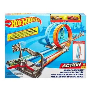 Портативна траса «Подвійна петля» Hot Wheels (GFH85)